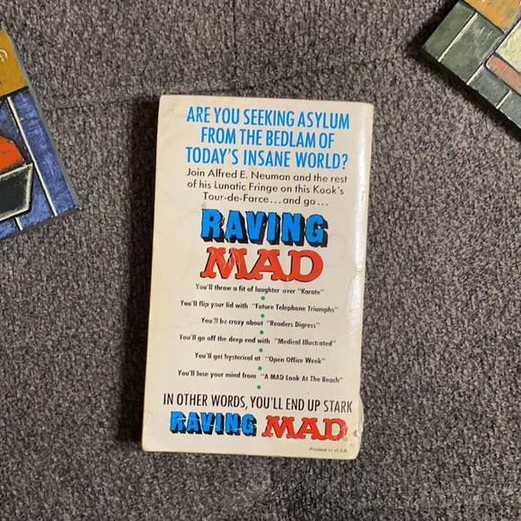 William M. Gaines’s Raving Mad Softcover. 1966 Copyright - Picture 6 of 6